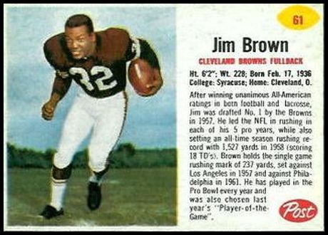 61 Jim Brown